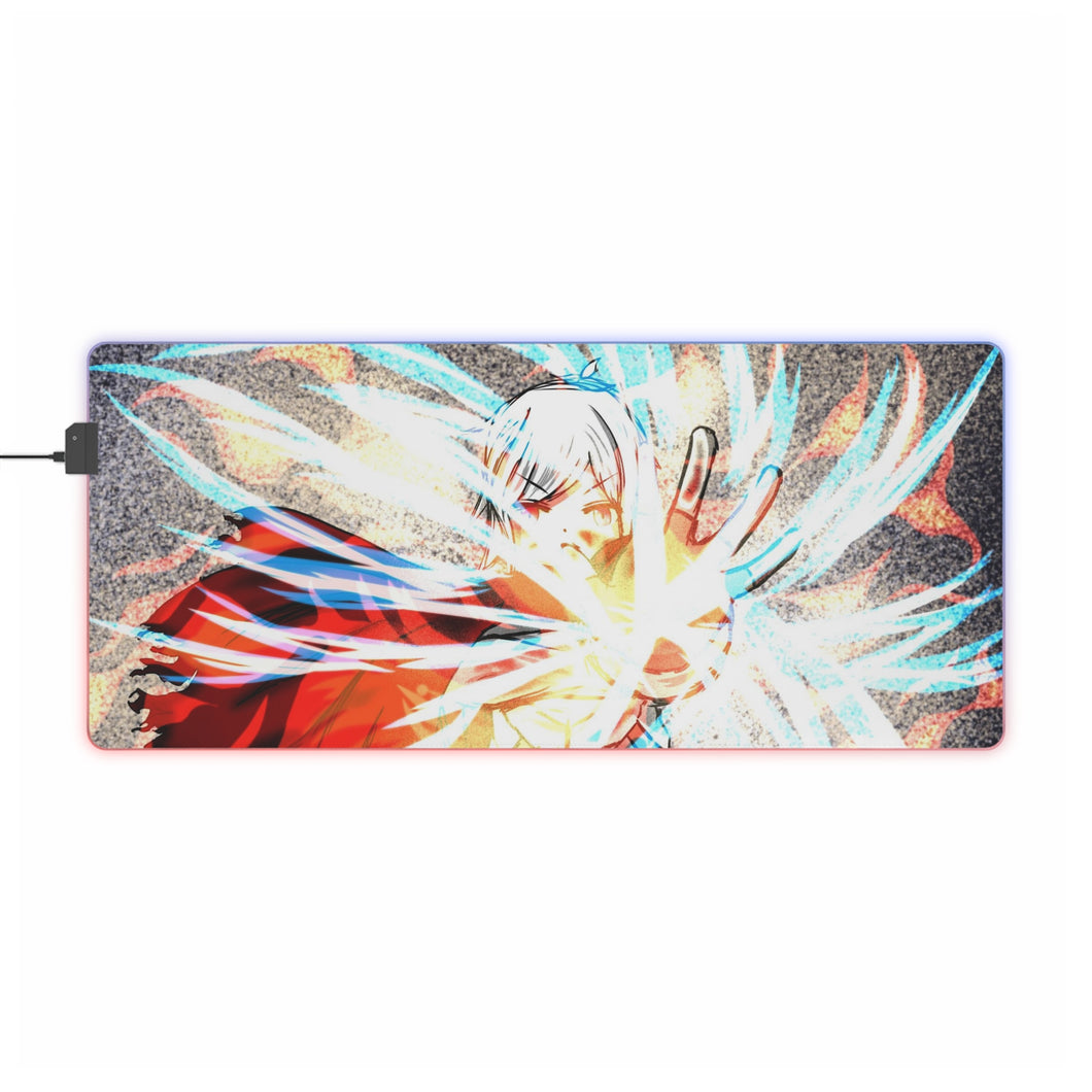 Is It Wrong To Try To Pick Up Girls In A Dungeon? RGB LED Mouse Pad (Desk Mat)