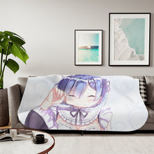 Load image into Gallery viewer, Anime Re:ZERO -Starting Life in Another World- Sherpa Blanket
