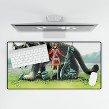 Load image into Gallery viewer, Anime Warrior Mouse Pad (Desk Mat)
