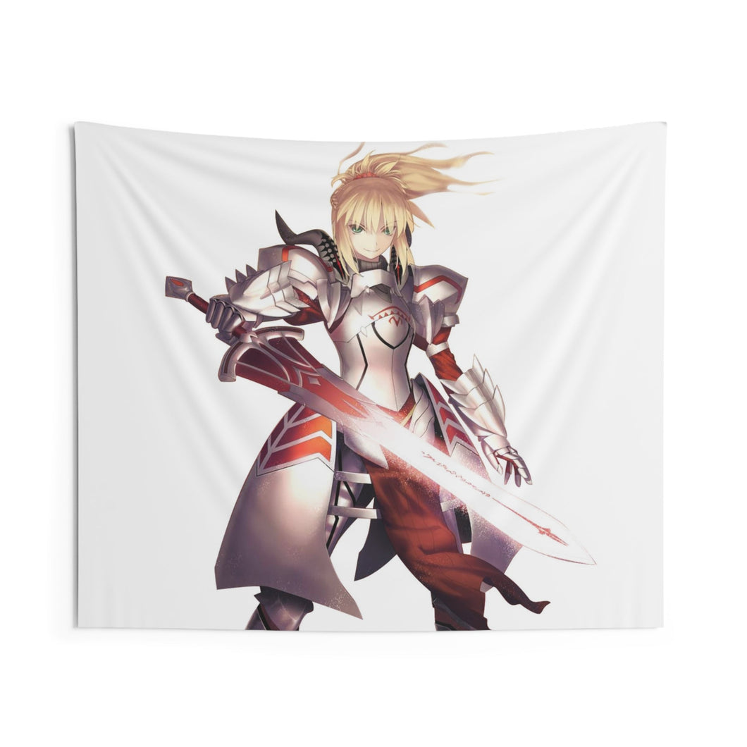 Fate/Apocrypha Saber Of Red Indoor Wall Tapestry