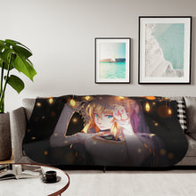 Load image into Gallery viewer, Violet Evergarden Sherpa Blanket
