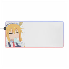 Load image into Gallery viewer, Miss Kobayashi's Dragon Maid Kobayashi San Chi No Maid Dragon, Tohru RGB LED Mouse Pad (Desk Mat)

