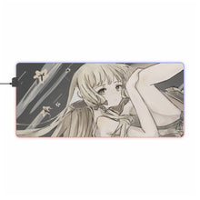 Load image into Gallery viewer, Chobits RGB LED Mouse Pad (Desk Mat)
