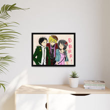Load image into Gallery viewer, Durarara!! Masaomi Kida, Anri Sonohara Canvas Framed Art Print
