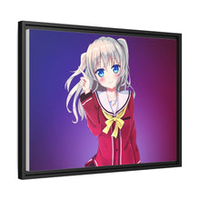 Load image into Gallery viewer, Nao Tomori smile Canvas Framed Art Print
