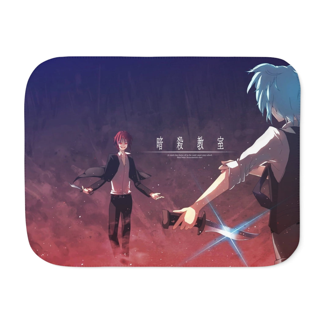 Karma Akabane VS Nagisa Shiota fight Sherpa Blanket