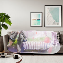 Load image into Gallery viewer, Anime Your Lie in April Sherpa Blanket
