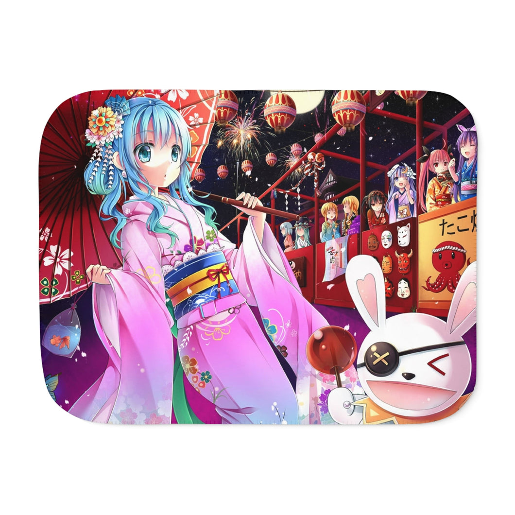 Date A Live Sherpa Blanket