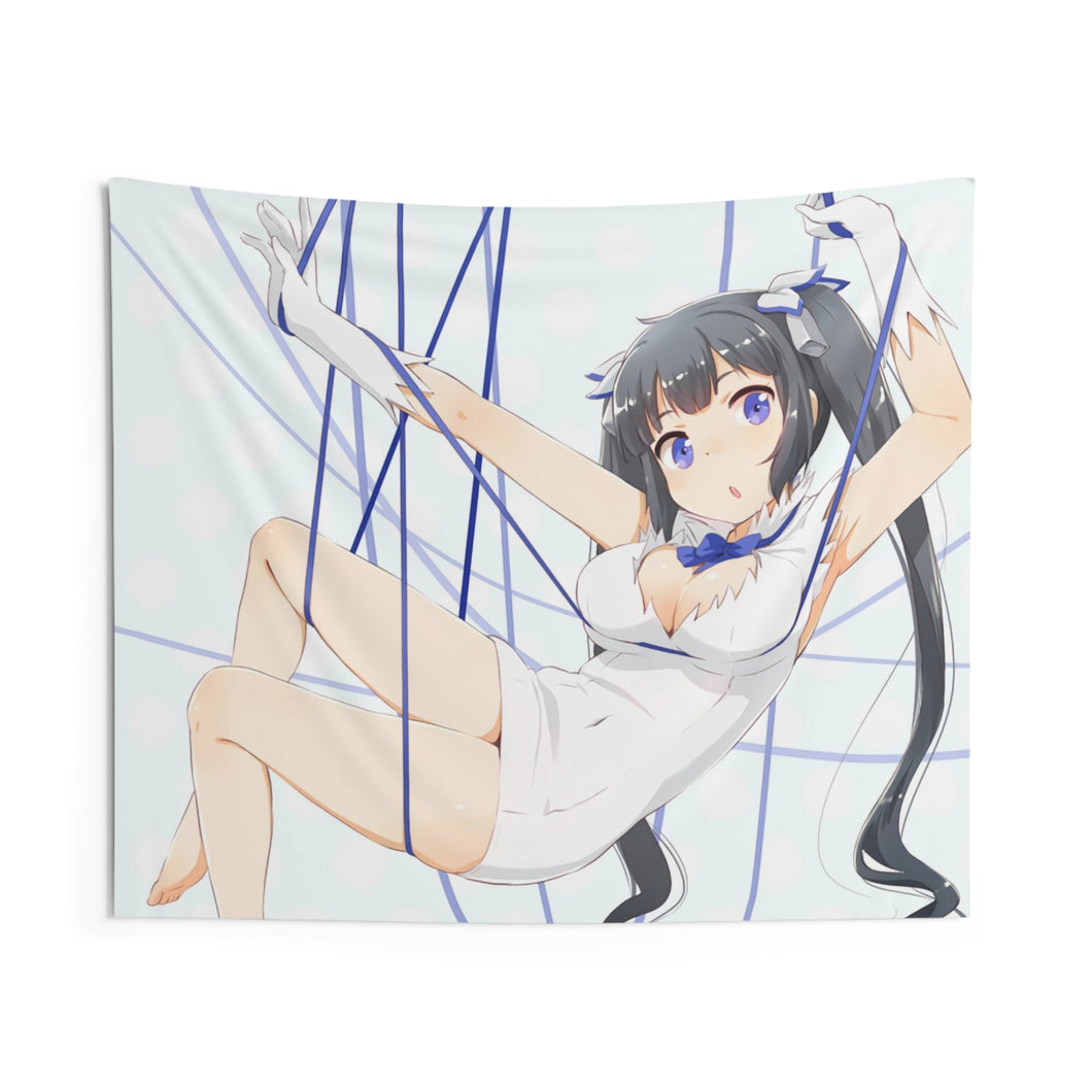 Is It Wrong to Try to Pick Up Girls in a Dungeon? Hestia Indoor Wall Tapestry