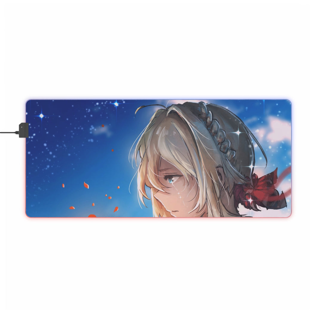 Violet Evergarden RGB LED Mouse Pad (Desk Mat)