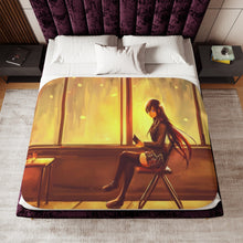 Load image into Gallery viewer, Yukino Yukinoshita Sherpa Blanket
