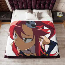 Load image into Gallery viewer, Anime Tengen Toppa Gurren Lagann Sherpa Blanket
