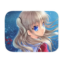 Load image into Gallery viewer, Nao Tomori looking back Sherpa Blanket
