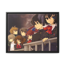 Load image into Gallery viewer, Another Mei Misaki, Kouichi Sakakibara, Izumi Akazawa, Naoya Teshigawara, Yuuya Mochizuki Canvas Framed Art Print
