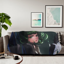 Load image into Gallery viewer, Anime One-Punch Man Sherpa Blanket
