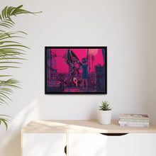Load image into Gallery viewer, Anime Neon Genesis Evangelion Canvas Framed Art Print
