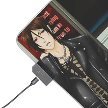 Load image into Gallery viewer, Black Butler RGB LED Mouse Pad (Desk Mat)
