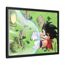 Load image into Gallery viewer, The Murderer of Krillin Canvas Framed Art Print
