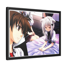 Load image into Gallery viewer, High School DxD Akeno Himejima, Issei Hyoudou, Koneko Toujou Canvas Framed Art Print
