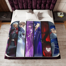 Load image into Gallery viewer, Anime Fate/Stay Nightr Sherpa Blanket
