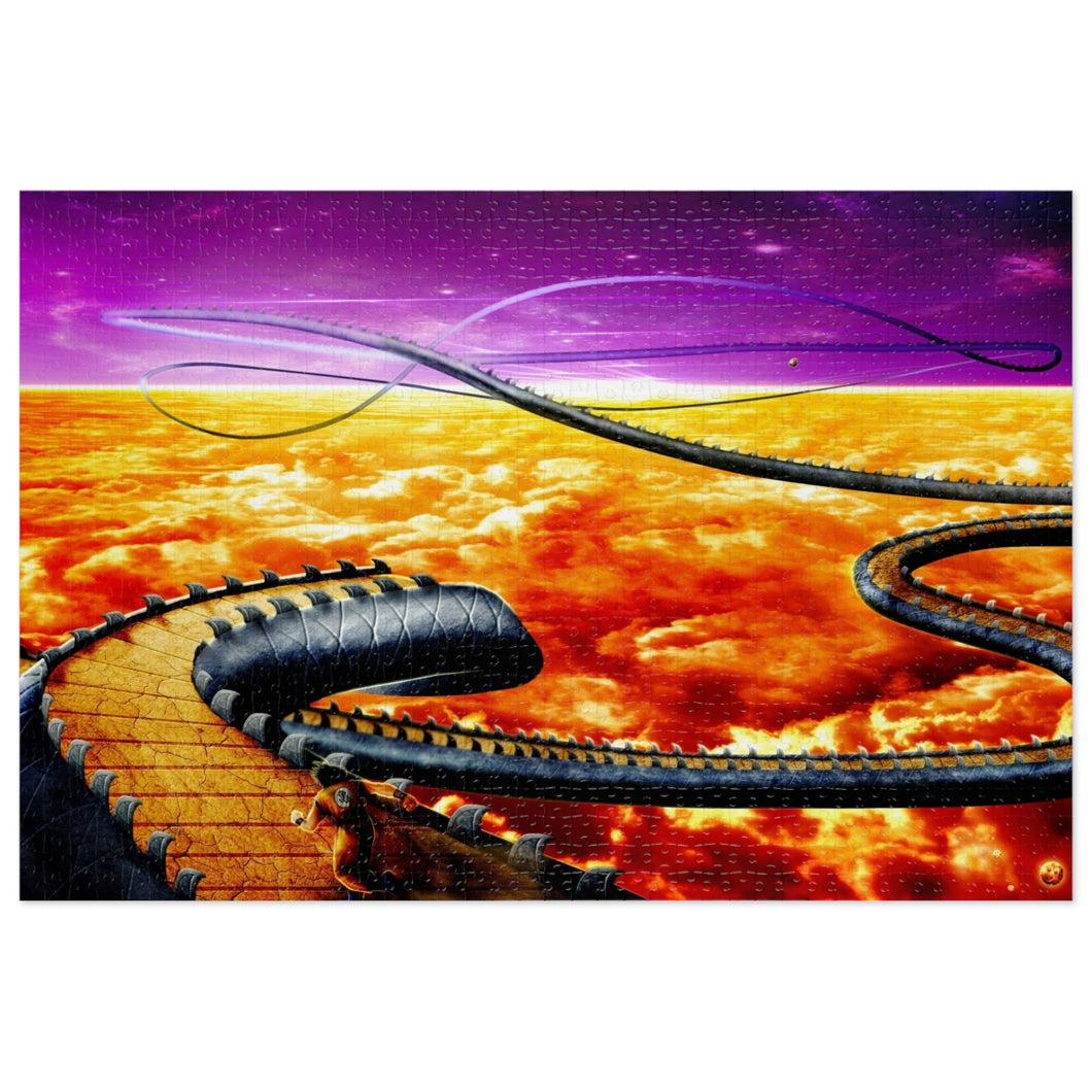 The path to Kaio's planet Jigsaw Puzzle