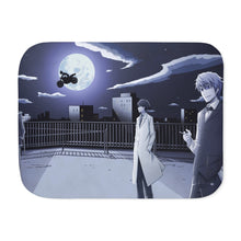 Load image into Gallery viewer, Durarara!! Izaya Orihara, Shizuo Heiwajima, Celty Sturluson Sherpa Blanket
