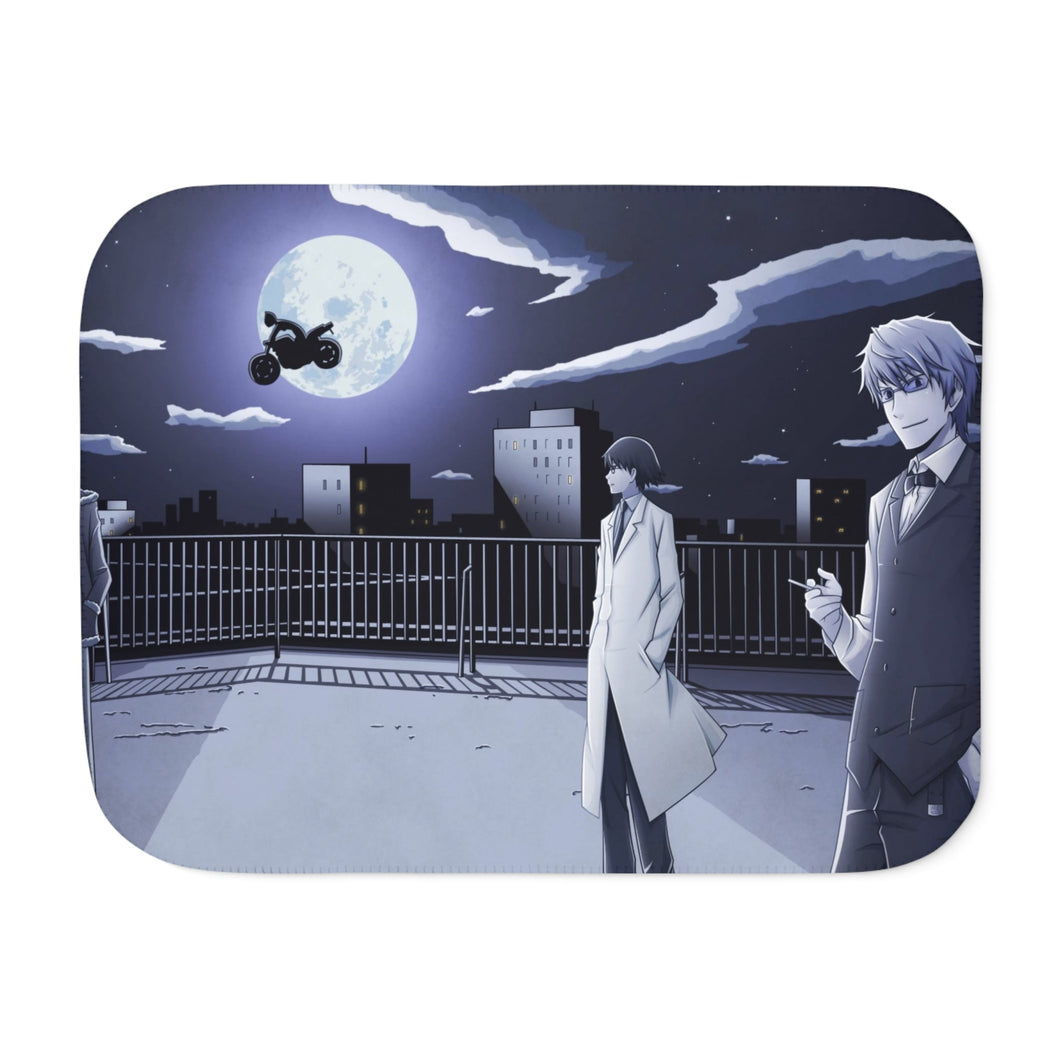 Durarara!! Izaya Orihara, Shizuo Heiwajima, Celty Sturluson Sherpa Blanket