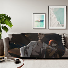 Load image into Gallery viewer, Makise Kurisu &amp; Rintaro Okabe Sherpa Blanket
