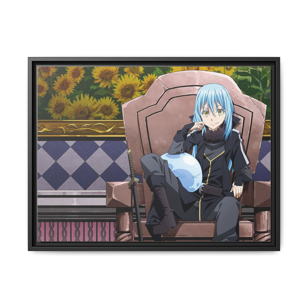 That Time I Got Reincarnated As A Slime Canvas Framed Art Print