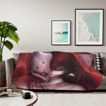 Load image into Gallery viewer, Anime Elfen Lied Sherpa Blanket
