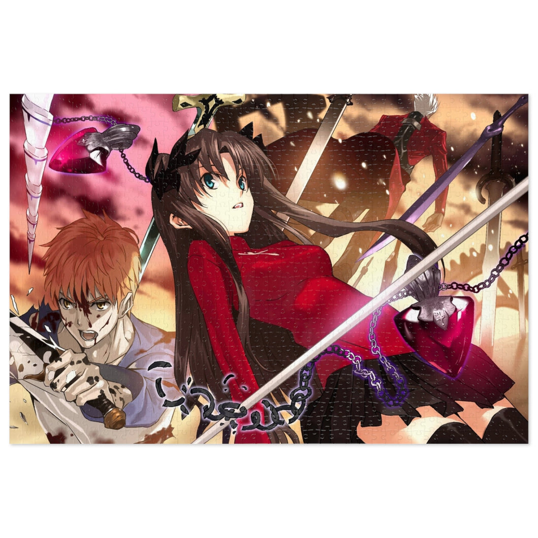 Shiroh and Rin ( Fate/Stay Night) Jigsaw Puzzle