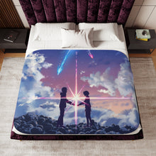 Load image into Gallery viewer, Lovers that can never be together. Sherpa Blanket
