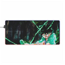 Load image into Gallery viewer, My Hero Academia Izuku Midoriya RGB LED Mouse Pad (Desk Mat)
