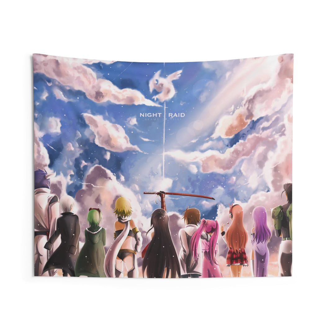 Night Raid Indoor Wall Tapestry