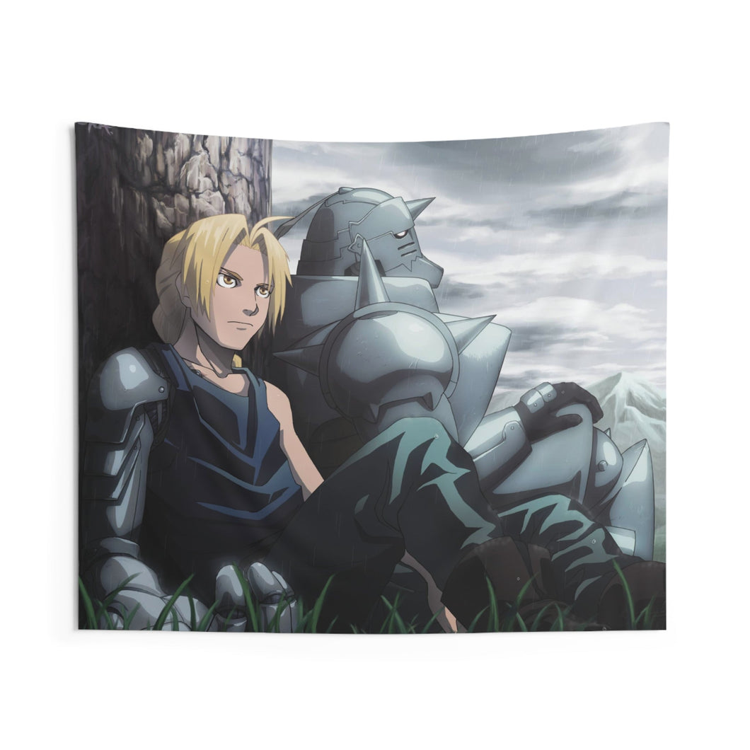 Alphonse Elric Edward Elric Indoor Wall Tapestry