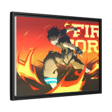 Load image into Gallery viewer, Anime Fire Force Canvas Framed Art Print
