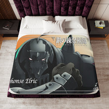Load image into Gallery viewer, Anime FullMetal Alchemistr Sherpa Blanket
