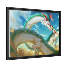Load image into Gallery viewer, Anime Spirited Away Canvas Framed Art Print
