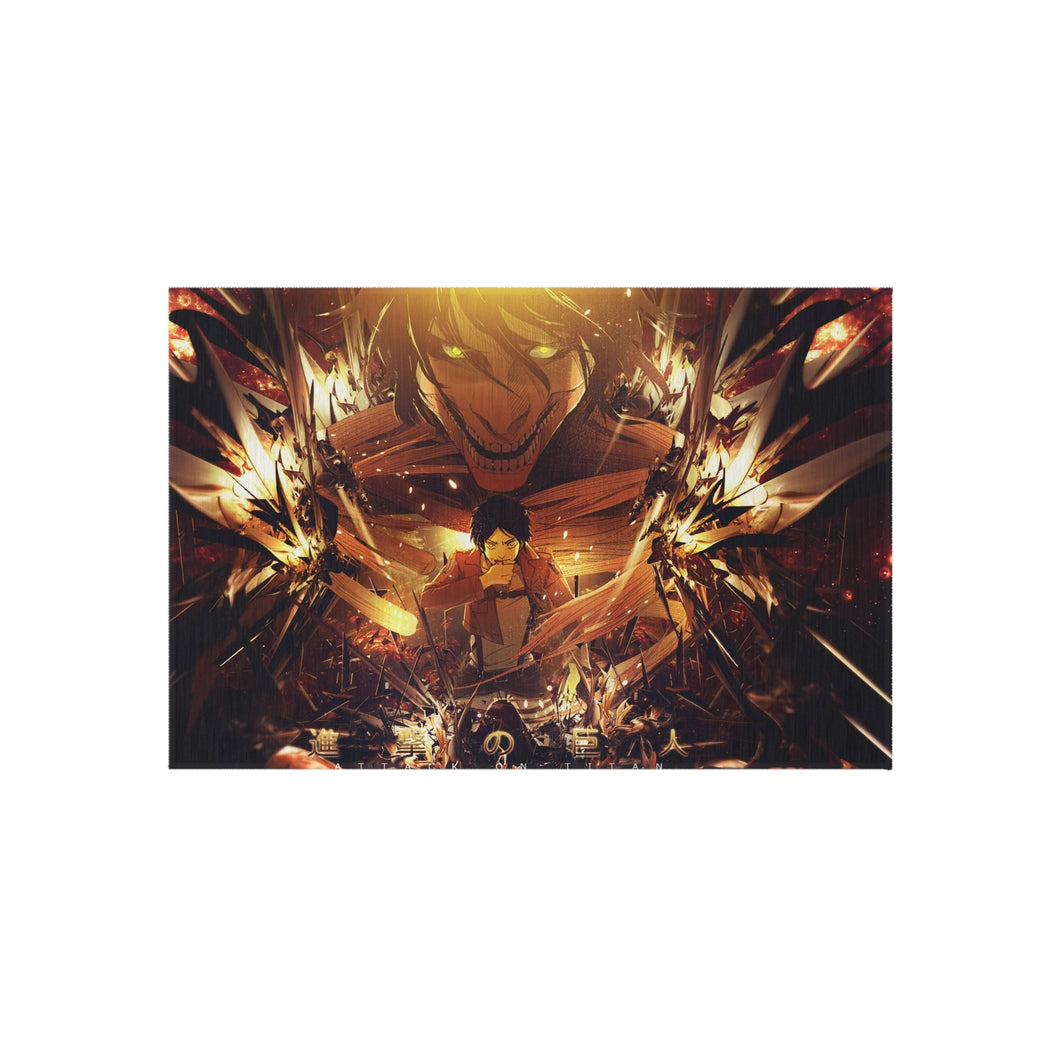 Anime Attack On Titan Rug