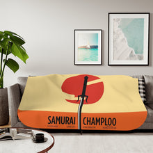 Load image into Gallery viewer, Anime Samurai Champloo Sherpa Blanket
