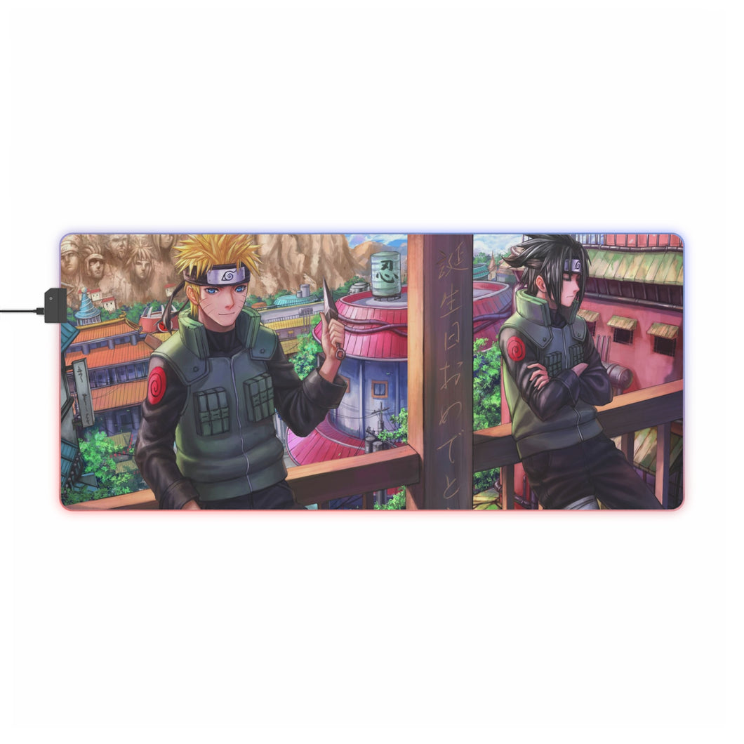 Anime Naruto RGB LED Mouse Pad (Desk Mat)