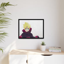 Load image into Gallery viewer, Boruto Uzamaki Canvas Framed Art Print
