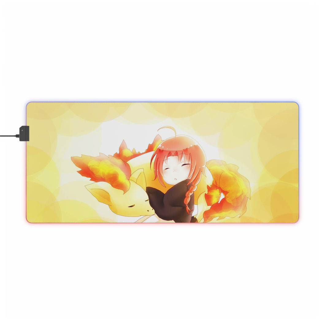 Anime Gintama RGB LED Mouse Pad (Desk Mat)