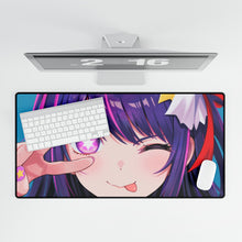Load image into Gallery viewer, Ai Hoshino Mouse Pad (Desk Mat)
