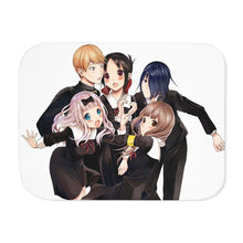 Load image into Gallery viewer, Kaguya-sama: Love is War Kaguya Shinomiya, Chika Fujiwara, Miyuki Shirogane Sherpa Blanket
