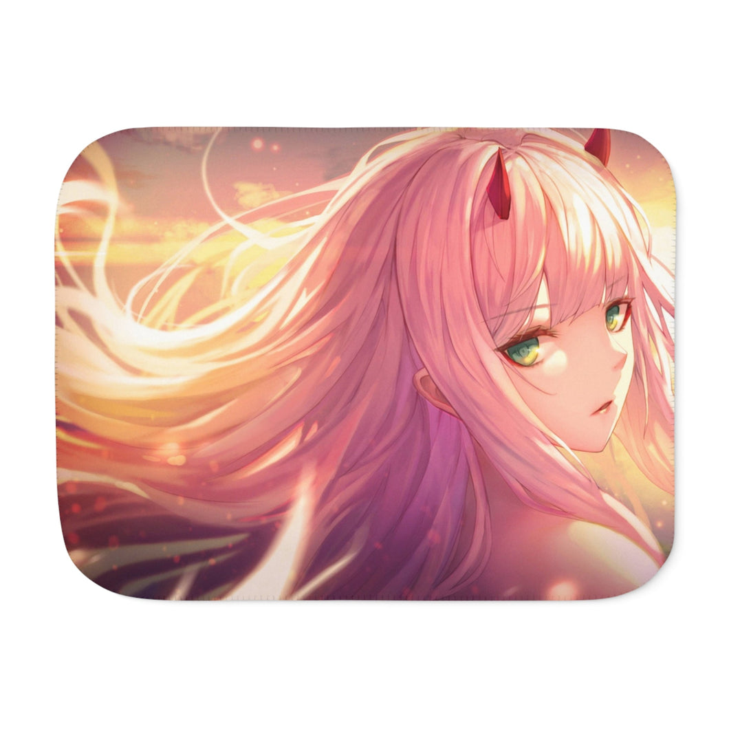 Darling In The FranXX Sherpa Blanket