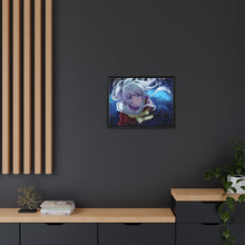Load image into Gallery viewer, Nao Tomori looking up Canvas Framed Art Print
