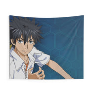 A Certain Magical Index Kamijou Touma, Index Librorum Prohibitorum Indoor Wall Tapestry