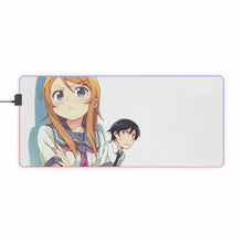Load image into Gallery viewer, Oreimo Kirino Kousaka RGB LED Mouse Pad (Desk Mat)
