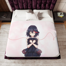 Load image into Gallery viewer, Anime Kill La Kill Sherpa Blanket
